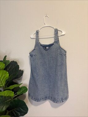 Divided Light Blue Denim Mini Dress